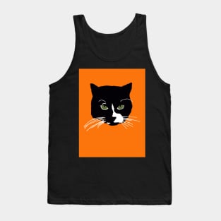 Halloween kitty Tank Top